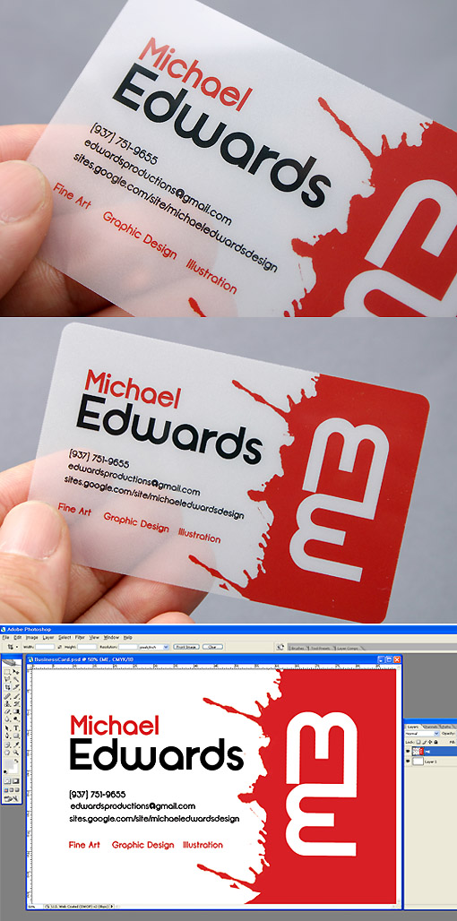 business card image