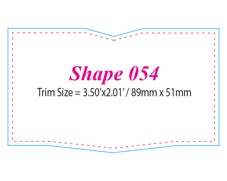 Die-cut Shape 54 