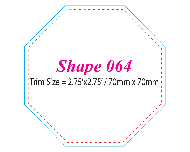 Die-cut Shape 64 