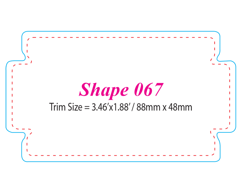 Die-cut Shape 67 