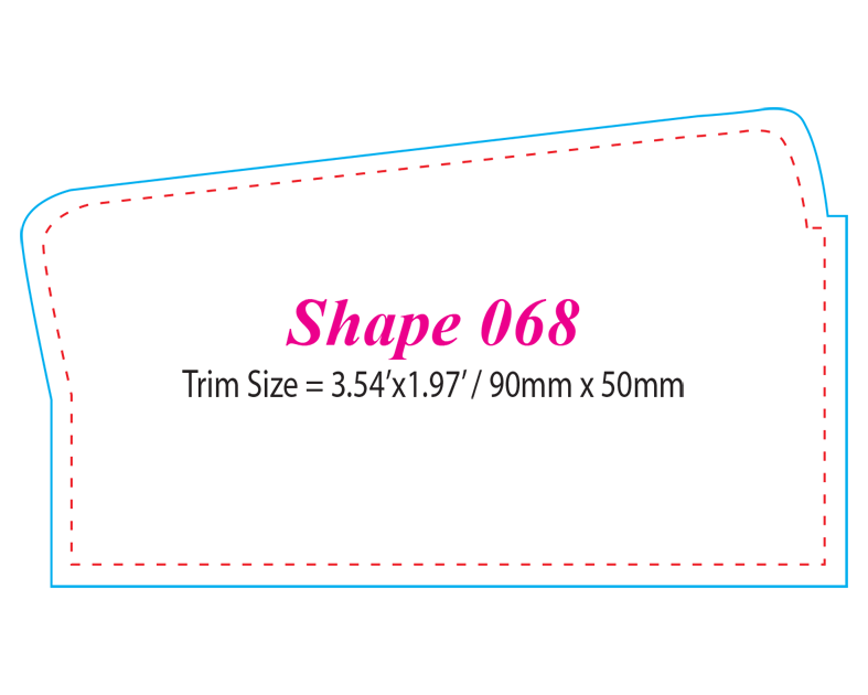 Die-cut Shape 68 