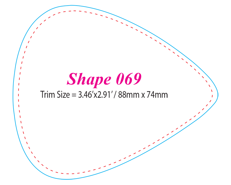 Die-cut Shape 69 