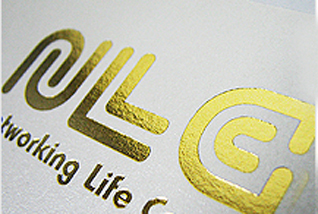 Gold Foil Business cards